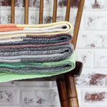 Handcrafted artisanal cotton blankets woven in Nicaragua, perfect for eco-home, bath, pool and beach