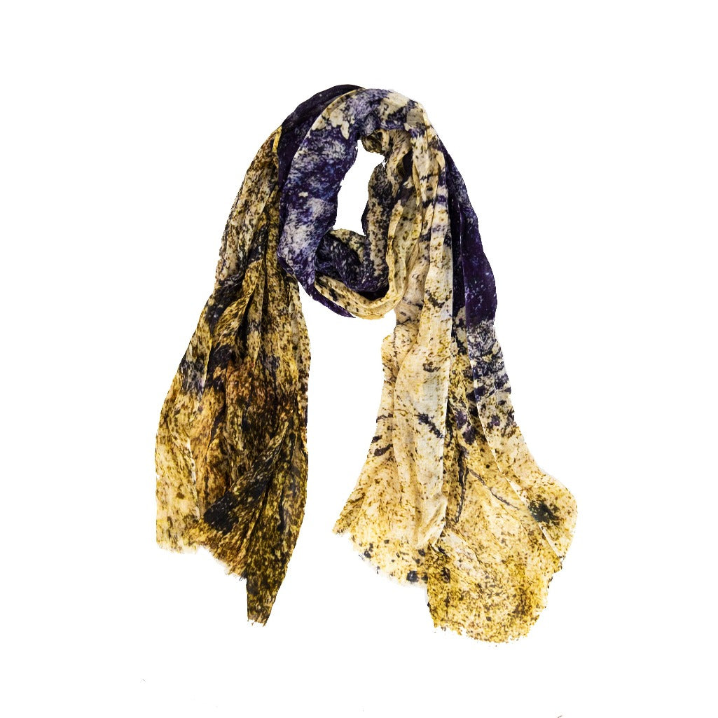 AINT | Bamboo Silk Scarf handwoven by Living Threads Co partner artisans in Nepal. 