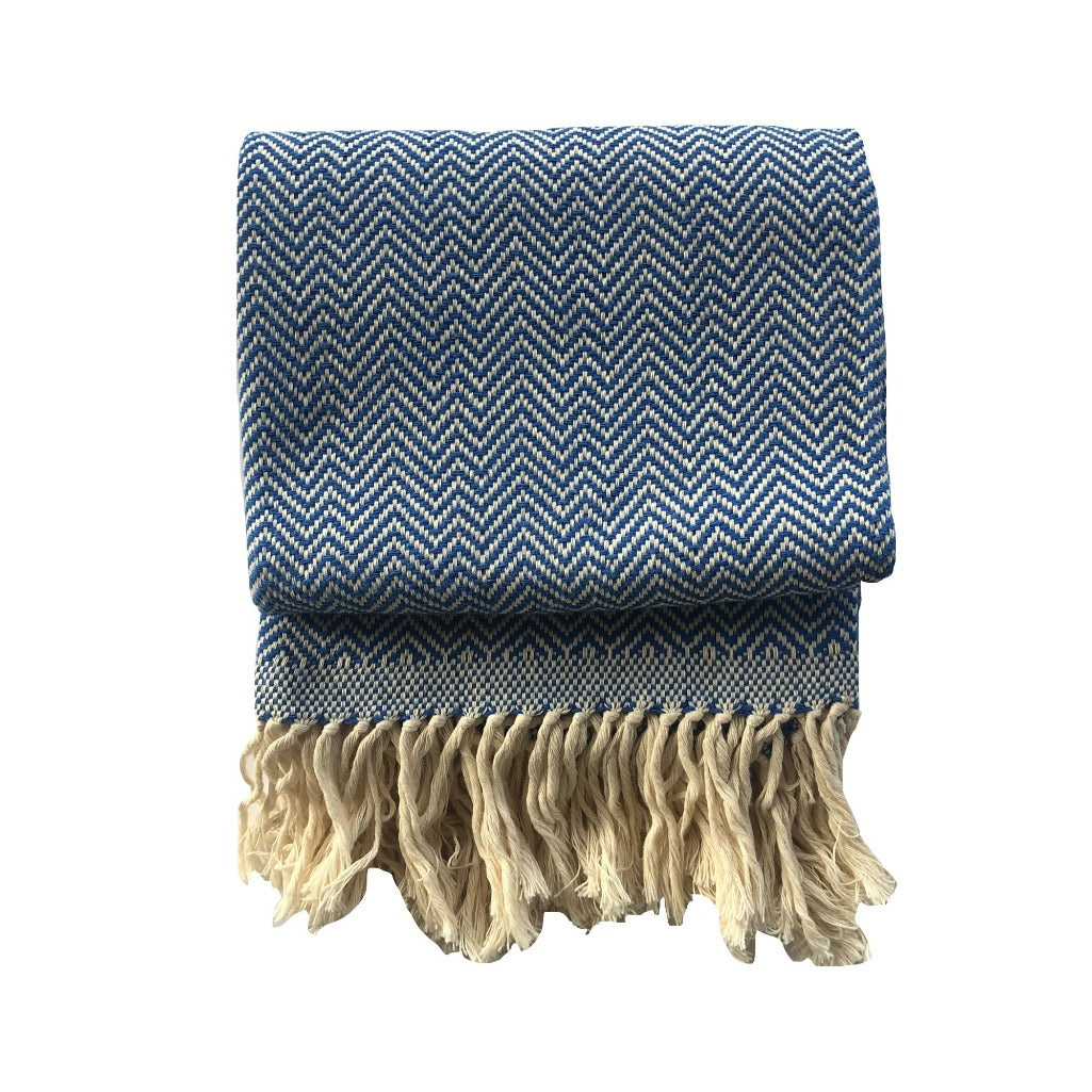 Herringbone Throw - Living Threads Co.